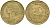 Франция 20 сантимов 1964 ТИП MORLON KM 930, Le Franc 156.4 медь алюминий никель 4566-811