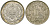 ГЕРМАНИЯ 1/2 МАРКИ 1914 D J. 16, KM 17 серебро UNC 413-6222