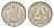 Индия 1/4 рупии 1954 KM 5.2 никель aUNC 4687-1235