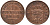 ПРУССИЯ 1 ПФЕННИГ 1860 А, ФРИДРИХ ВИЛЬГЕЛЬМ IV (1840-1861) KM 451 медь 116-646
