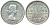Австралия 3 пенса 1958 m, Елизавета II (1952-2022) KM 57 серебро 71-555