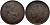 Великобритания 1 пенни 1915 Георг V (1910-1936) KM 810, Spink 4051 бронза 221-135