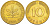 ФРГ 10 ПФЕННИГОВ 1981 J KM 108, J.383 сталь плакированная латунью 3718-823