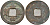 Китай 1 цянь (кэш) (тун-вао) ND (1056-1062) Империя Сун (960-1279), северная сун (960-1127), Жэнь-цзун (1023-1063), вес 4,1 гр, диаметр 24,5 мм Hartill 16.153, FD 936 бронза AUC2-6-64