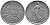 Франция 1/2 франка 1965 сеятель KM 931, Le Franc 198.3 никель 4392-459