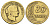Перу 20 сентаво 1947 KM 221 латунь 4646-1125
