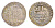 Брауншвейг-Каленберг-Ганновер 2 мариенгроша 1702 дикарь, Георг I (1698-1727), из коллекции Ричарда Б. Смита Welter 2202, KM 6 серебро 1525-734