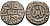 Индия 2 гани 1296-1316 AD Делийский Султанат, Ала аль-Дин Мохаммед биллон 192-924