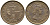 Гонконг 10 центов 1978 Елизавета II (1952-) KM 28.3 никель латунь 110-653