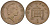 Великобритания 1 пенни 1989 Елизавета II (1952-2022) KM 935, Spink 4381 (B3) бронза 4609-965