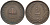 Венгрия 2 филлера 1905 КВ, Франц Иосиф I (1848-1916) KM 481 бронза 29-534