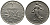 ФРАНЦИЯ 1 ФРАНК 1960 СЕЯТЕЛЬ KM 925.1, LE FRANC 226.4 никель 84-853