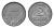 Венгрия 2 филлера 1944 BP KM 519 цинк 4664-869