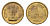 Индия 1 пайс 1963 KM 8a никель латунь UNC 4687-1051