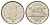 Канада 5 центов 2011 Leaf, Елизавета II (1952-2022), бобр KM 491 сталь плакированная никелем 4689-527