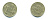 Кипр 20 центов 1983 птичка KM 57.1 никель латунь 4364-1216
