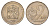 Чехословакия 2 кроны 1976 KM 75 медно-никель UNC 4678-647