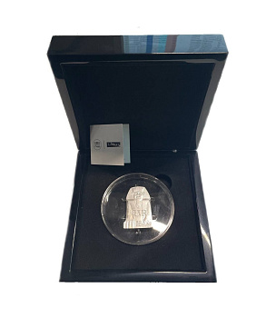 Франция 10 евро 2022 Французское мастерство - Лувр, в оригинальной коробке, с сертификатом, тираж 5.000 экземпляров KM 3193 серебро BU 8-2-01-39