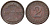 Германия 2 рентенпфеннига 1923 А KM 31, J. 307 бронза 71-1056