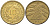 ГЕРМАНИЯ 10 РЕЙХСПФЕННИГОВ 1935 E KM 40, J. 317, Weege 9 алюминиевая бронза 210-416
