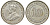 Стрейтс-Сетлментс 10 центов 1927 Георг V (1910-1936) КМ 29b серебро 53-726