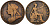 Великобритания 1 пенни 1896 Виктория (1837-1901) KM 790, Spink 3961 бронза 4149-1143