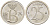 БЕЛЬГИЯ 25 САНТИМОВ 1974 BELGIE KM 154.1 медно-никель UNC 3996-1134