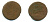РОССИЯ 1 КОПЕЙКА 1759 медь 61-615