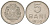 Румыния 5 бань 1966 KM 92 сталь плакированная никелем 99-855