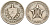 Куба 2 сентаво 1916 KM A10, JMA 28, Y 4 медно-никель 4115-1119