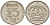 Швеция 25 эре 1953 TS, Густав VI Адольф (1950-1973) KM 824 серебро 4147-1036