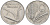 Италия 10 лир 1955 R, колосья KM 93 алюминий 4150-1231