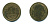 ФРАНЦИЯ 1 ФРАНК 1938 ТИП MORLON KM 885, LE FRANC 219.9 алюминиевая бронза 84-433