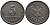 ГЕРМАНИЯ 5 ПФЕННИГОВ 1919 D, РАСКОЛ ШТЕМПЕЛЯ KM 19, Jager 297, Weege 5 железо 4547-615