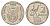 ЮАР 2 ранда 2003 KM 335 медь плакированная никелем 4626-1234