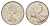 Канада 25 центов 1986 Елизавета II (1952-2022), олень KM 74 никель 4631-635