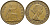 Великобритания 1 пенни 1966 Елизавета II (1952-2022) KM 897, Spink 4157 бронза 4389-843