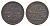 Индия, Бенгальское президентство 1 пайс ND (1796-1809) Шах Алам II KM 53, Pr 204, Mitch NI 1923 медь 1517-1044