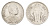 Таиланд 1 салунг 1917 BE 2460, Рама VI (Вачиравуд) (1910-1925) Y 43a серебро 3896-1322