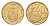 ЮАР 20 центов 2004 герб, цветок протея KM 328 сталь плакированная бронзой UNC 4687-562