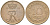 ДАНИЯ 10 ЭРЕ 1970 C; S, ФРЕДЕРИК IX (1947-1972) KM 849.1 медно-никель UNC 187-652