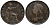 Великобритания 1/2 пенни 1899 Виктория (1837-1901) KM 789, Spink 3962 бронза 34-954