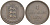 Гернси 4 дабла (дубля) 1874 KM 5 бронза 4517-925