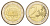 Словения 2 евро 2007 50 лет подписанию Римского договора KM 106 биметалл UNC 1085-5-75