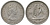 Британские Восточно-Карибские территории 10 центов 1965 Елизавета II (1952-2022), парусник KM 5 медно-никель 4164-242