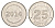 Зимбабве 25 центов 2019 Bond Coin KM 19 сталь плакированная никелем aUNC 4654-554
