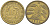 ГЕРМАНИЯ 10 РЕЙХСПФЕННИГОВ 1924 A KM 40, J. 317, Weege 9 алюминиевая бронза 210-337
