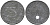 Германия 5 рейхспфеннигов 1942 A, монетный двор Берлин KM 100, J. 370 цинк 186-754