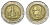 ТАИЛАНД 10 БАТ 1994 2537 ГОД KM 227 биметалл 4385-1016