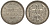 Германия 3 марки 1924 А, Веймарская Республика Weege 19, J. 312, KM 43 серебро 00-00